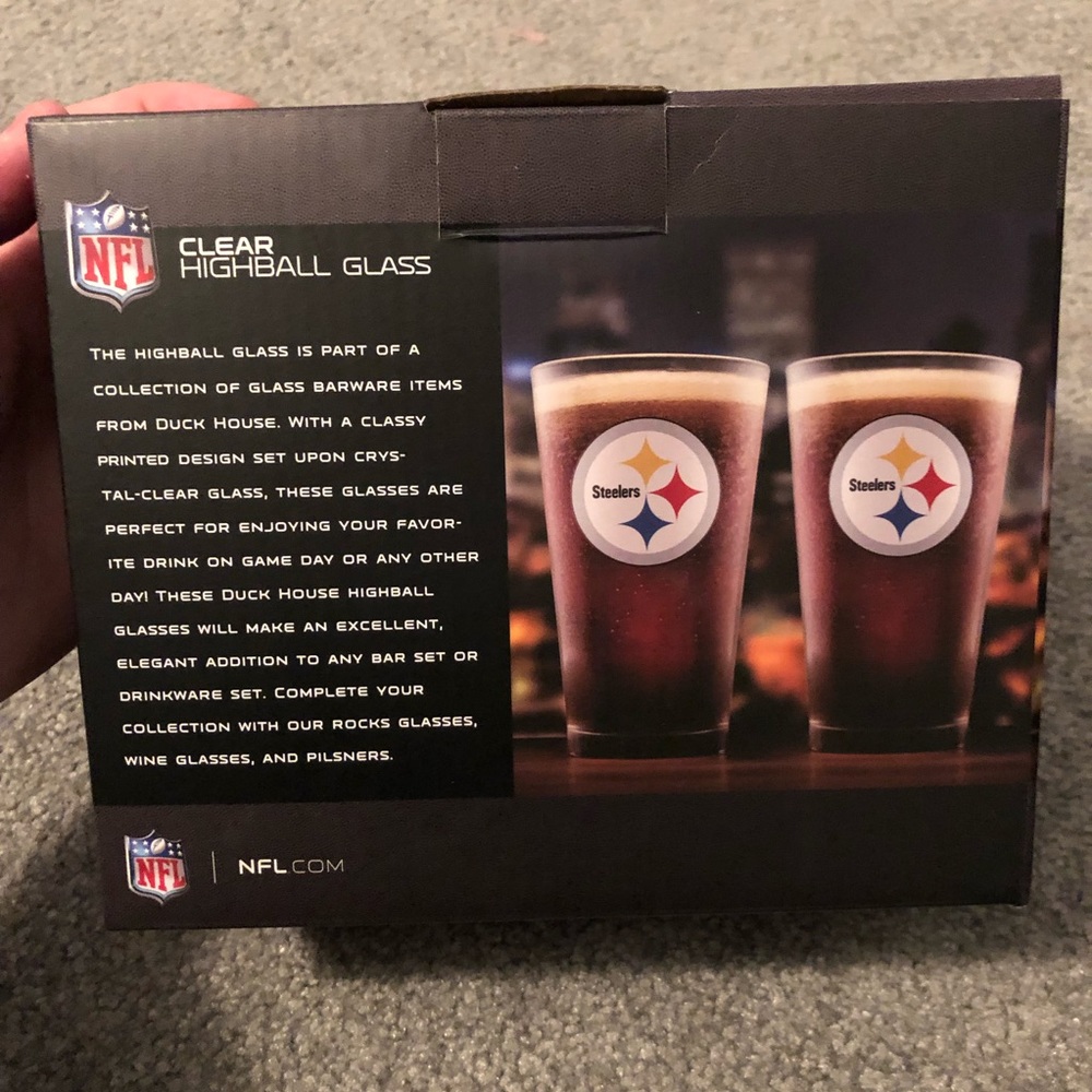 NWT NY GIANTS 🏈 Pint Glasses 🍺 - Picture 4 of 6